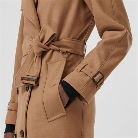 burberry herringbone wool cashmere blend trench coat|Burberry kensington cashmere trench coat.